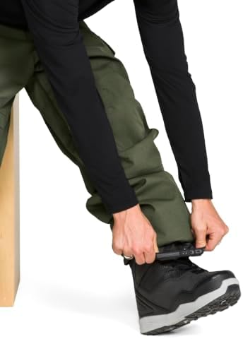 Volcom Men's Nwrk Baggy Snowboard Pant – 10k Waterproof Breathable 2-layer