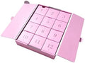 Crunchy Squishy Pink Gift Box, Chisimas Advent Calendar Gift Boxes for Presents, 12 Days Calendar Box for Groomsman Proposal Box, Wedding, Christmas, Halloween, Birthday Gift Packging