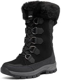 DREAM PAIRS Women's Waterproof Mid Calf Snow Boots