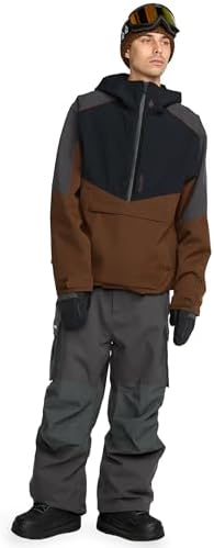 Volcom Men's Nwrk Baggy Snowboard Pant – 10k Waterproof Breathable 2-layer