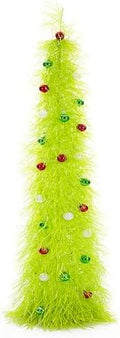Christmas Tree 6FT Artificial Xmas Decor Pop Up with Decoration Fruit Green