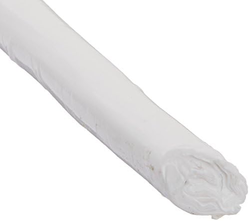 Poly-Temp 19281 White 100% PTFE Valve Stem Packing Adhesive Tape, 9/32" x 9'