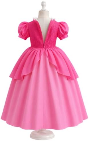 Royal Princess Costume Kids Girls Princess Dress with Accessories Set