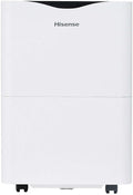 Hisense 35 Pint 3,000 sq. ft. Portable Dehumidifier, 3-Speed, Easy-carry handle - HD3524 (Renewed)