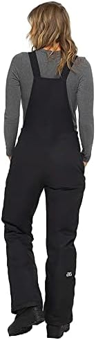 Arctix Women's Essential Insulated Ski Bibs, Water Resistant Snow Pants for Skiing & Snowboarding