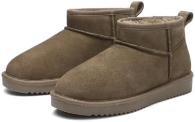 DREAM PAIRS Women's Outdoor Winter Ankle Boots