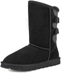 DREAM PAIRS Women's Mid Calf Winter Snow Boots