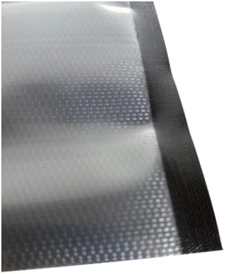 Vacuum Sealer Bags 15x20, Black and Clear, 3.5 Mil, Large Vacuum Sealing Bags, Airtight and Smell Resistant, for Vacuum Seal Shipping, Sous Vide Cooking, Freezing, or Food Storage, 100 Count