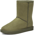 DKSUKO Women's Classic Waterproof Snow Boots Winter Boots