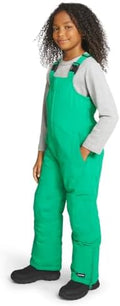 Lands' End Unisex Kids Squall Waterproof Adjustable Insulated Iron Knee Snow Bib Overalls