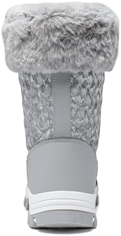 HOBIBEAR Women's Winter Snow Boots Warm Faux Fur