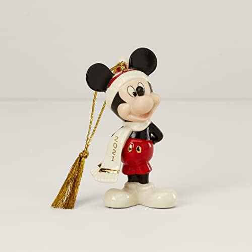 Lenox 892574 2021 Mickey Mouse Winter Ornament