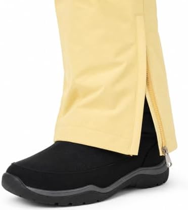 Arctix Women's Essential Insulated Ski Bibs, Water Resistant Snow Pants for Skiing & Snowboarding