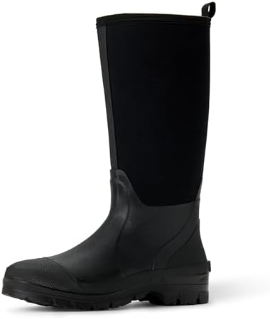 Amazon Essentials Men's Waterproof Neoprene Rubber Rain Boot