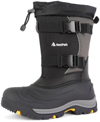 Men's Snow Boots, Waterproof Insulated Winter Boots for Men, -40°F