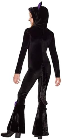 Spirit Halloween Kids Black Cat One Piece Costume
