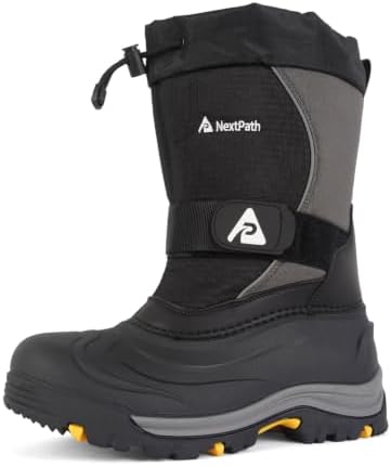 Men's Snow Boots, Waterproof Insulated Winter Boots for Men, -40°F