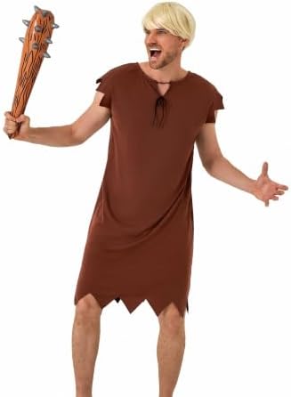 3 PCS Cavewoman & Caveman Halloween Costume Set for Couples