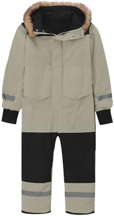 YRAETENM Snow Suit for Kids Boys Girls One Piece Snowsuit Girls and Boys Waterproof Insulated Winter Jumpsuit Coveralls
