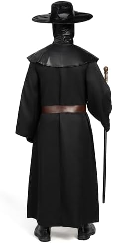 Spooktacular Creations Halloween Men Plague Doctor Costume Set, Adult Plague Doctor Accessories Costume for Halloween Cosplay