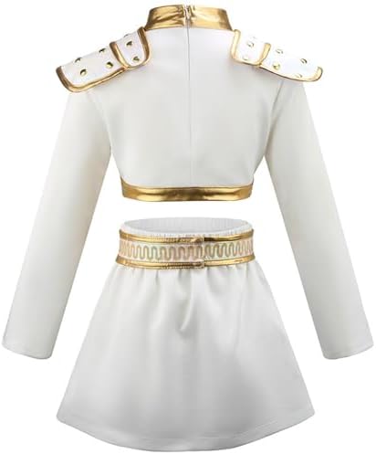 Binbo White Halloween Outfit Kids Girls