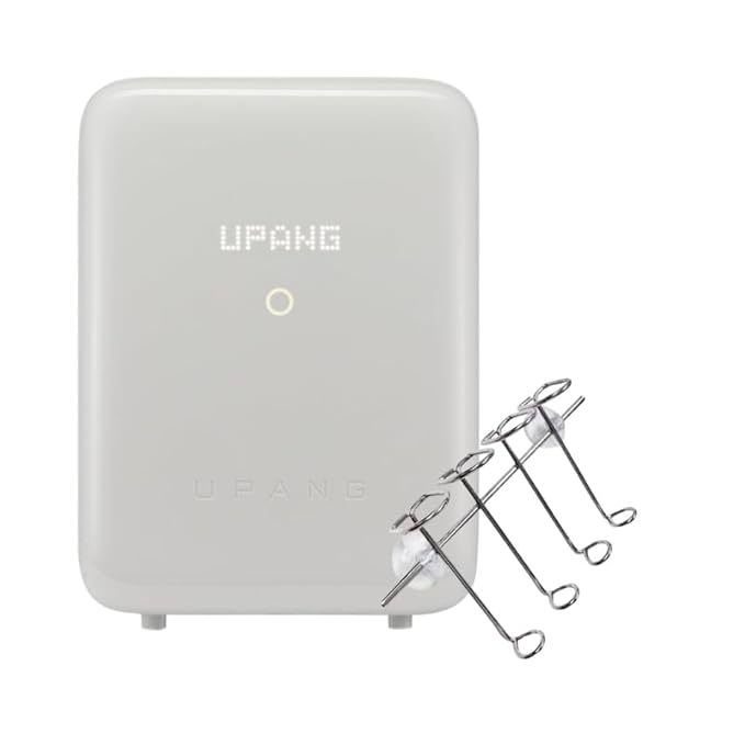 NEW UPANG Signature2 Plus LED Baby Bottle Sanitizer (UP920A+) (Light Gray) & Toothbrush Holder Set