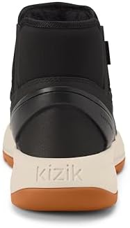 Kizik Juno 2 Low Slip On Snow Boots for Women: Durable Rubber Soles for Any Terrain, Faux Fur Lining for Warmth During Winter Daily Wear