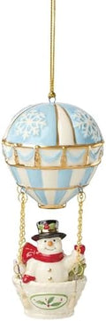 Lenox Snowman Hot Air Balloon Ornament
