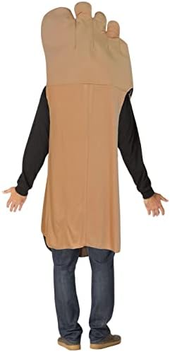 Rasta Imposta mens Big Foot Adult Sized Costumes, Tan, One Size US