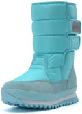 DADAWEN Women's Waterproof Frosty Snow Boot