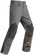 FREE SOLDIER Men's Waterproof Ski Pants Winter Thermal Pants
