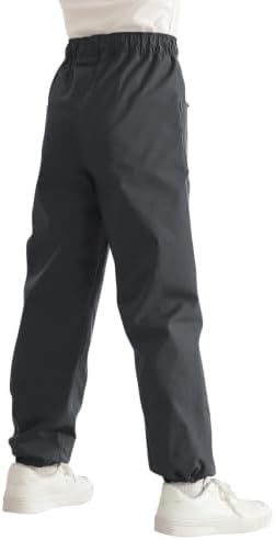 QBK Toddler Snow Pants Fleece Lined Waterproof Ski Pants for Boys & Girls