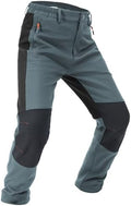 Boys Snow Pants Kids Fleece Lined Thermal Winter Hiking Pants Waterproof Softshell Elastic Waist Outdoor Cold Weather