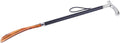 FootFitter Deluxe Long Shoe Horn with Nickel Plated Handle (Made in Italy) | Premium Build & Heel Relief with Extended Reach Design & Polished Nickel Grip for Daily Comfort & Quick On‑Off Use