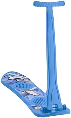Superio Kids Snow Scooter, Ski Scooter, Snowboard, Snow Sled, Sledge Folding Sliding Ski Snowboard with Grip Handle