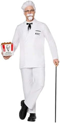 Spirit Halloween KFC Adult Colonel Sanders Costume, Officially Licensed, Funny Outfit