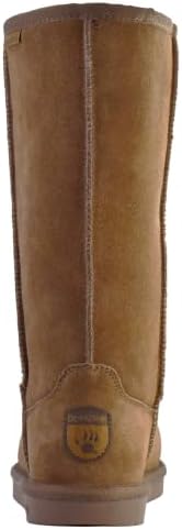 Bear Paw Women’s Emma Tall Classic Suede Slip On Boots, Comfortable Winter Boots, Multiple Sizes
