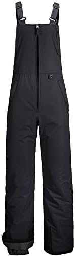 GEMYSE Men's Insulated Ski Bib Overalls Waterproof Snow Pants