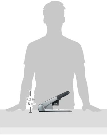 Rapid 02892 Heavy Duty Cartridge Stapler, 80 Sheet Capacity, Silver
