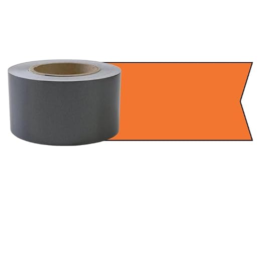 Universal/TFX 2" x 50' Solid Pinstripe Automotive Pinstriping Tape for Cars, Trucks, suvs, and More (076 Orange)
