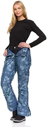 Women's Snow Ski Pants Water Resistant Softshell Insulated Flare for Snowboarding Hiking Winter Outdoor Pants