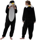Snug Fit Unisex Adult Onesie Pajamas, Flannel Cosplay Animal One Piece Halloween Costume Sleepwear Homewear