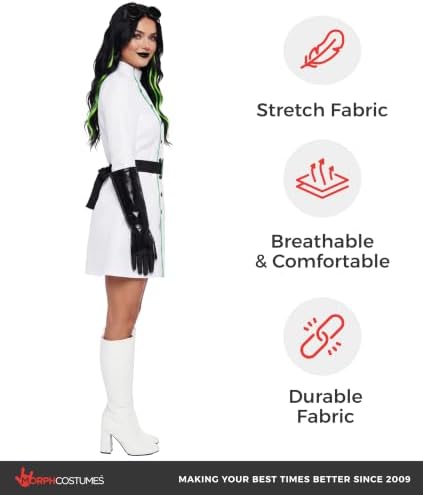 Morph Mad Scientist Costume Women, Halloween Costumes for Women