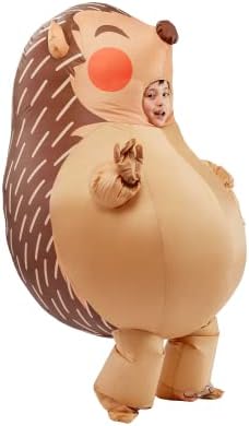 Spooktacular Creations Hedgehog Inflatable Costume for Kids, Air Blow Up Costumes, Full Body Inflatable for Halloween Party