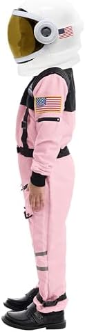 Spooktacular Creations Astronaut Costume with Helmet, Space Suit for Toddler, Kids Astronaut Halloween Costume for Cosplay