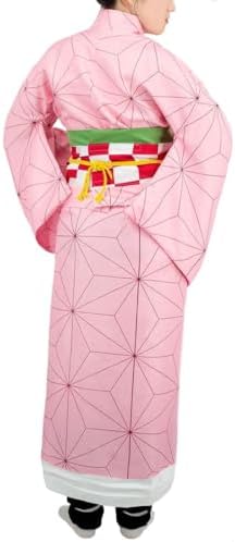 Kimonos Cosplay Costumes Adult Women Girls Anime Japanese Kimono Robe Halloween Outfit with Accessories