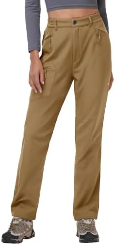 Women's Fleece-Lined Softshell Hiking Pants
