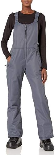 Arctix Women's Essential Insulated Ski Bibs, Water Resistant Snow Pants for Skiing & Snowboarding