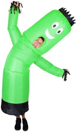 LookOurWay Inflatable Tube Man Costume - Wacky Wavy Arm Guy Funny Inflatable Halloween Costume