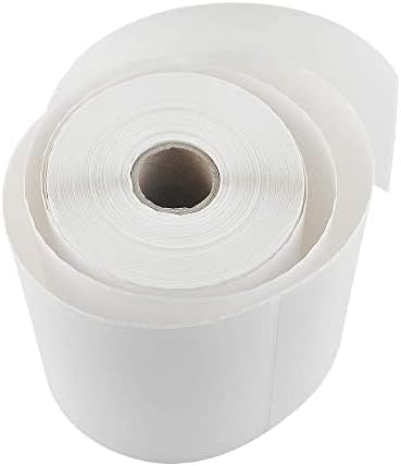 L LIKED 2500 PCS 4"x 6" Thermal Shipping Labels, White Perforated & Strong Adhesive Direct Thermal Labels (250 Labels/Roll), Compatible with Zebra, Rollo, Jadens, Nelko,10 Rolls